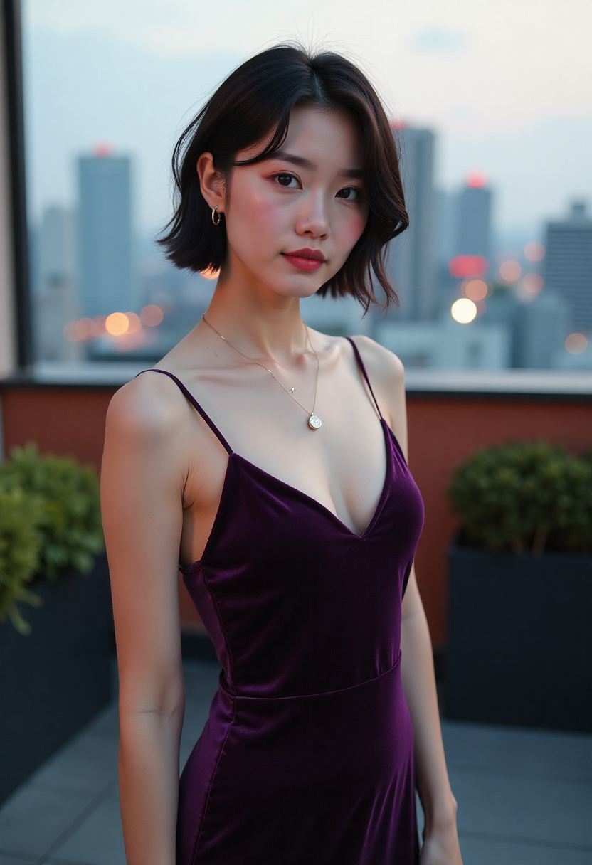 红杏剧照,林晚站在老院门前